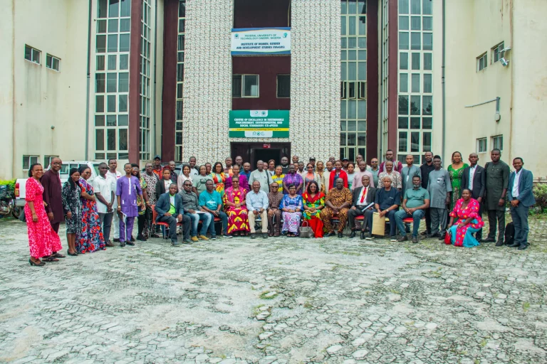 The faculty members with the Postgraduate students after the orientation ceremony